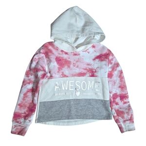 Younite Little Girls Tie-dye Hoodie